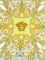 Versace Multicolor Silk Scarf
