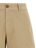 Polo Ralph Lauren Beige Cotton Bermuda Shorts