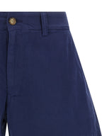 Polo Ralph Lauren Blue Cotton Bermuda Shorts