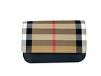 Burberry Small Leather Madison Crossbody Check Bag Burberry