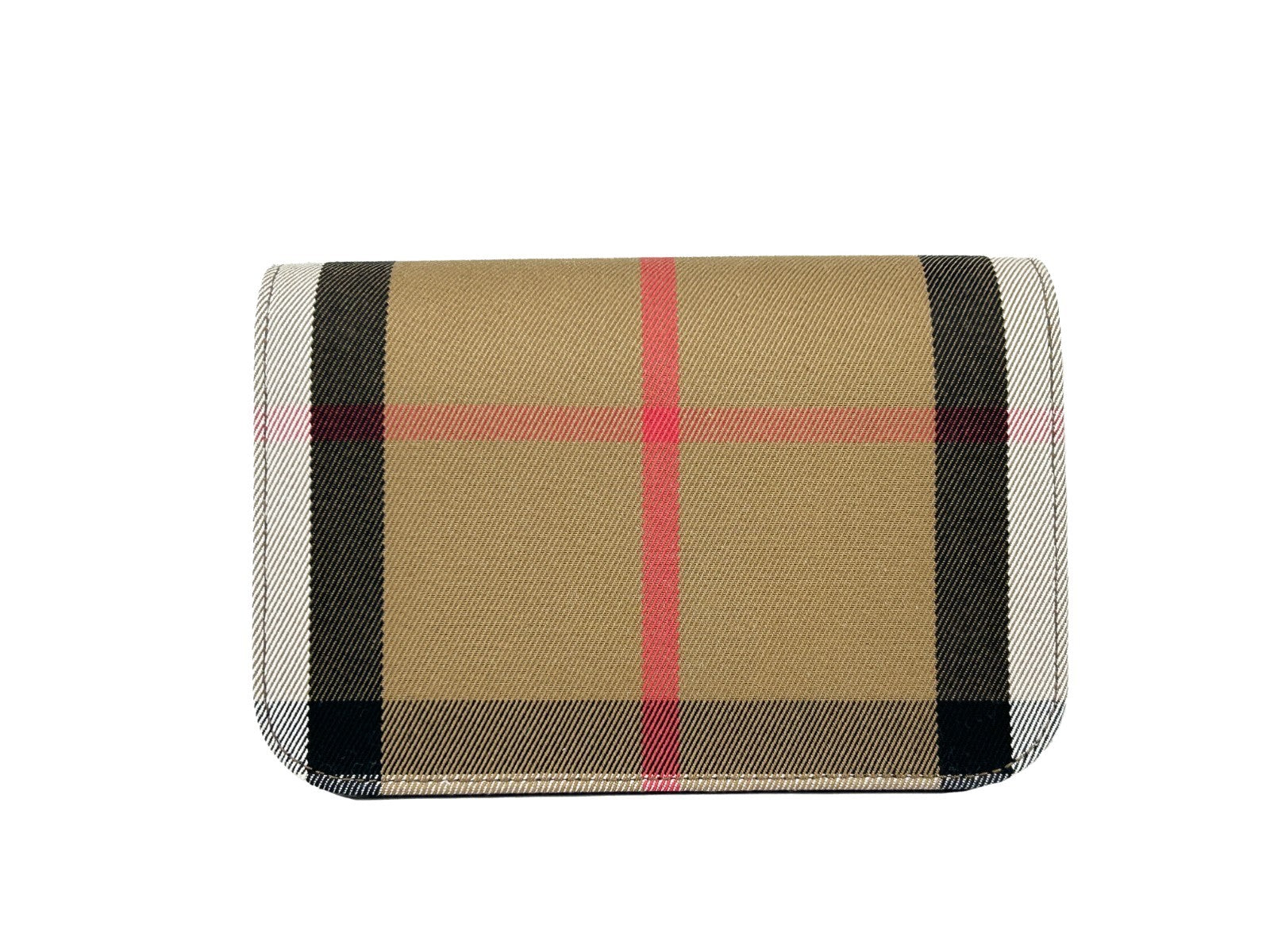 Burberry Small Leather Madison Crossbody Check Bag Burberry