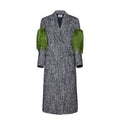 Prada Gray Wool Coat Prada