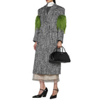 Prada Gray Wool Coat Prada