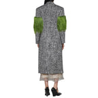 Prada Gray Wool Coat Prada