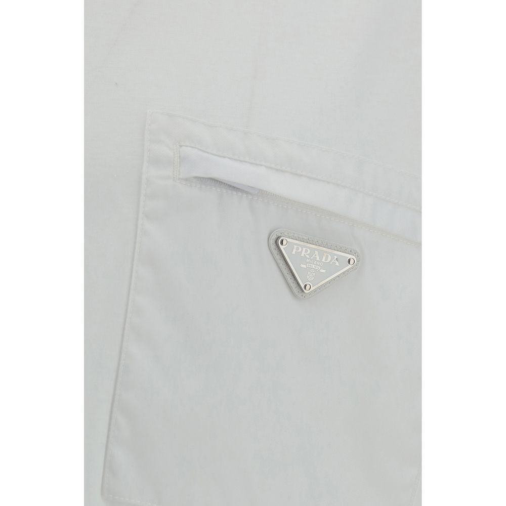 Prada White Cotton T-Shirt Prada