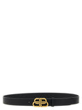 Balenciaga Black Calfskin Regular Belt Balenciaga