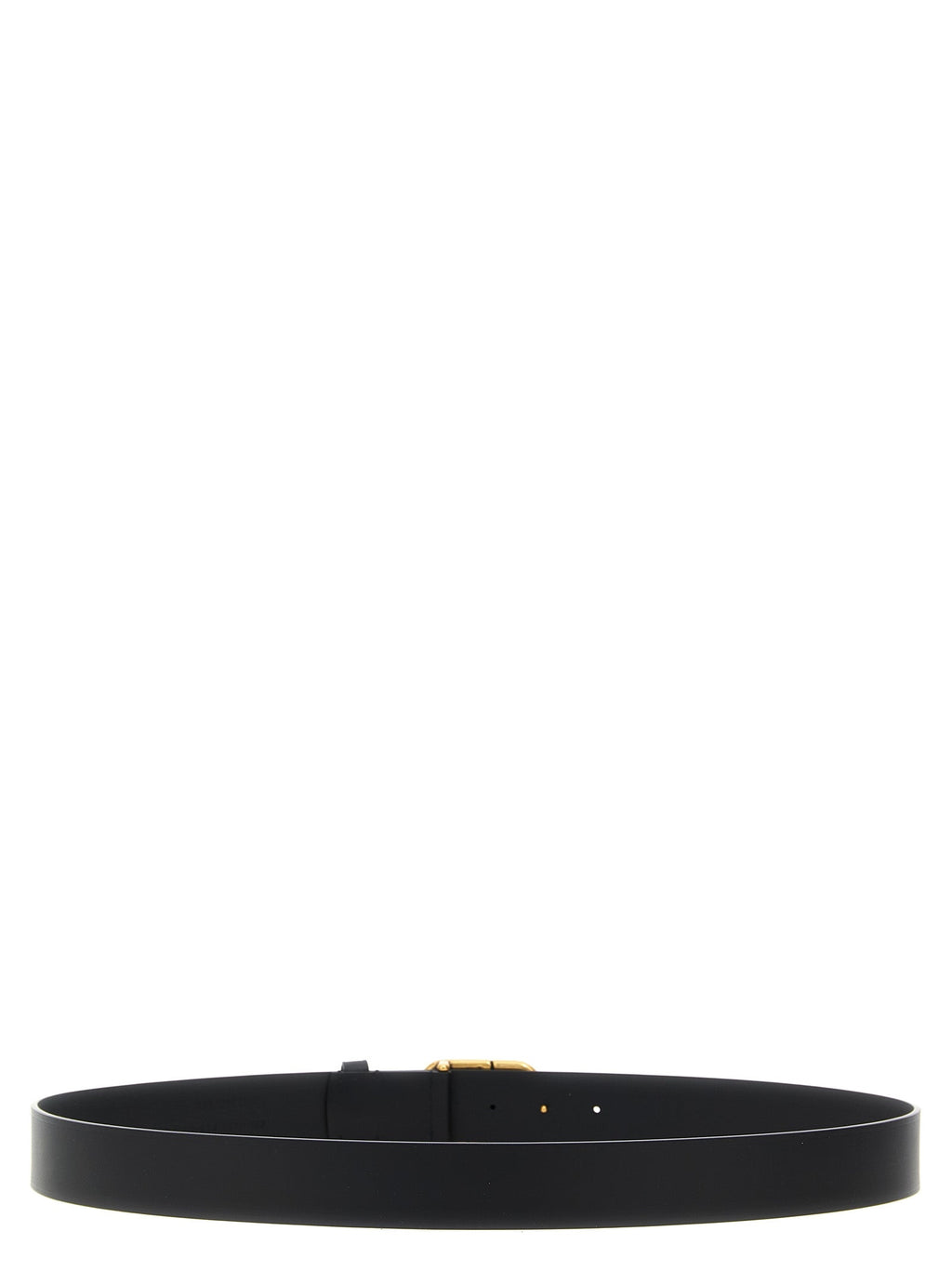Balenciaga Black Calfskin Regular Belt Balenciaga