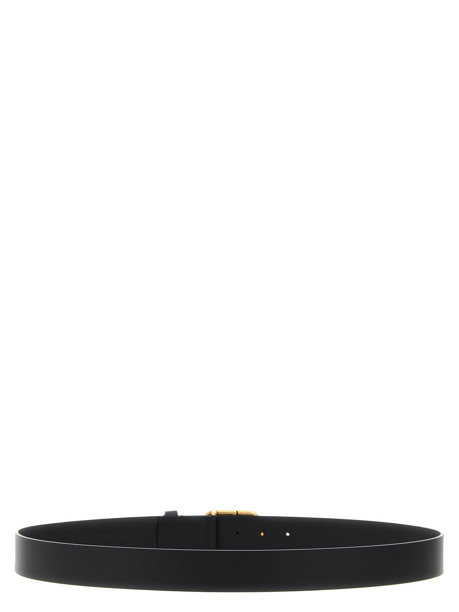 Balenciaga Black Calfskin Regular Belt Balenciaga