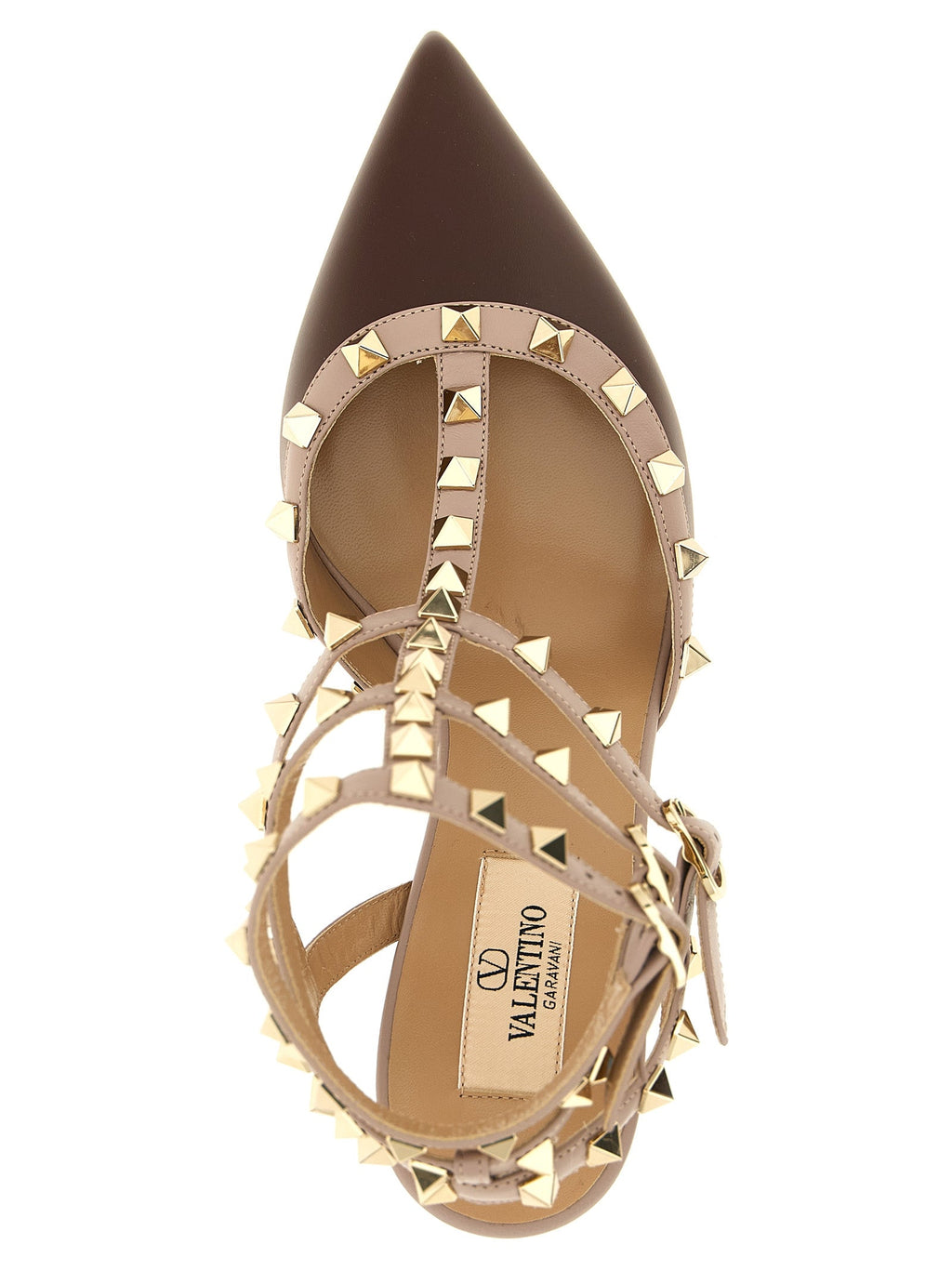 Valentino Garavani Multicolor Lamb Leather Mid Heel Pumps Valentino Garavani