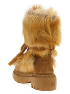 Fendi Multicolor Calfskin Flat Boots Fendi
