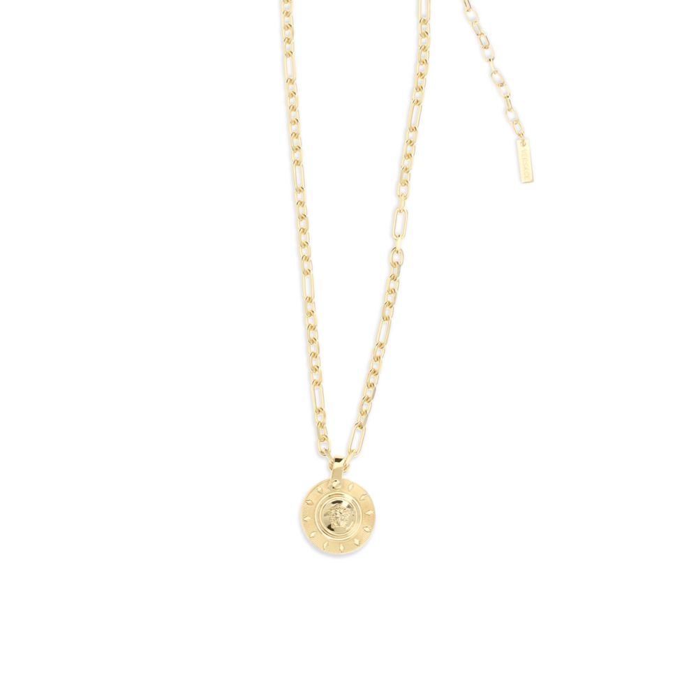 Versace Gold Brass Necklace Versace
