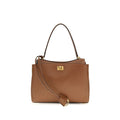 Balenciaga Brown Calf Leather Bos Taurus Shoulder Bag Balenciaga