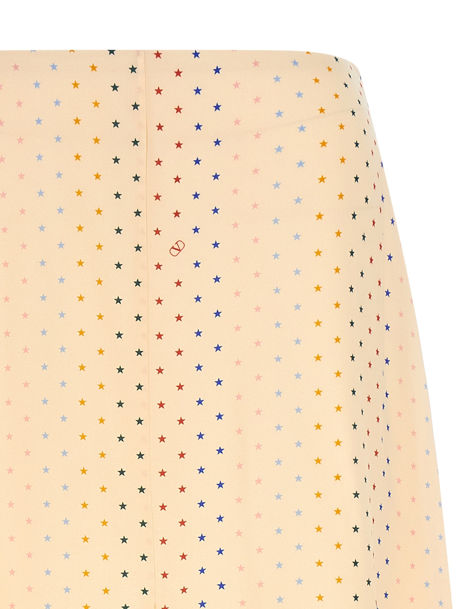 Valentino Garavani Multicolor Silk Midi Skirt Valentino Garavani