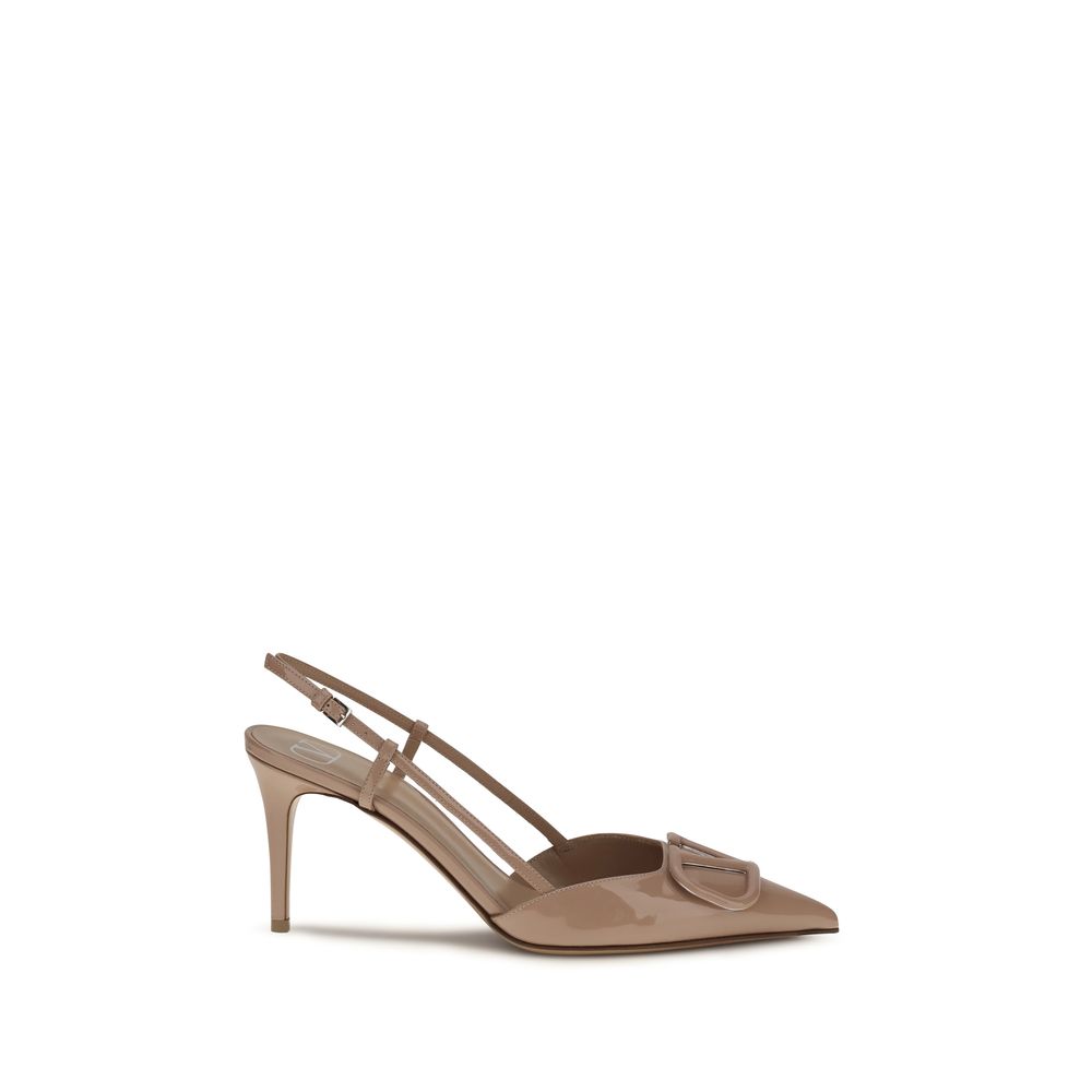 Valentino Garavani Multicolor Calf Leather Bos Taurus High Heel Pumps Valentino Garavani