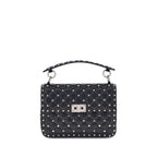 Valentino Garavani Black Lamb Ovis Aries Aries Shoulder Bag Valentino Garavani