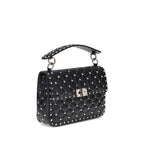 Valentino Garavani Black Lamb Ovis Aries Aries Shoulder Bag Valentino Garavani