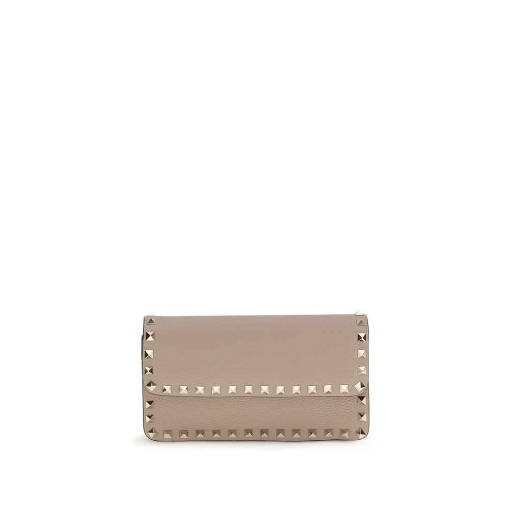 Valentino Garavani Multicolor Calf Leather Bos Taurus Wallet Valentino Garavani