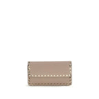 Valentino Garavani Multicolor Calf Leather Bos Taurus Wallet Valentino Garavani