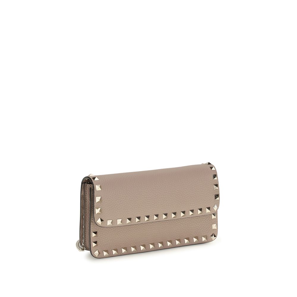 Valentino Garavani Multicolor Calf Leather Bos Taurus Wallet Valentino Garavani