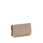 Valentino Garavani Multicolor Calf Leather Bos Taurus Wallet Valentino Garavani