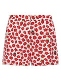 Versace Multicolor Silk Bermuda Shorts Versace