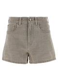 Fendi Beige Cotton Bermuda Shorts Fendi