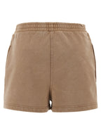 Fendi Brown Cotton Bermuda Shorts Fendi