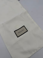 Gucci GUCCI Zip Black Front Logo Embossed Wallet Gucci