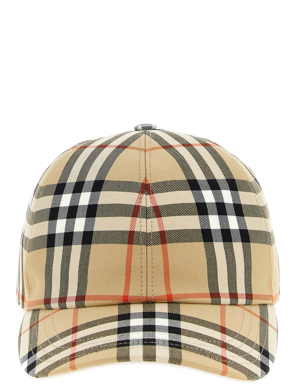 Burberry Beige Cotton Cap (Baseball Hat) Burberry