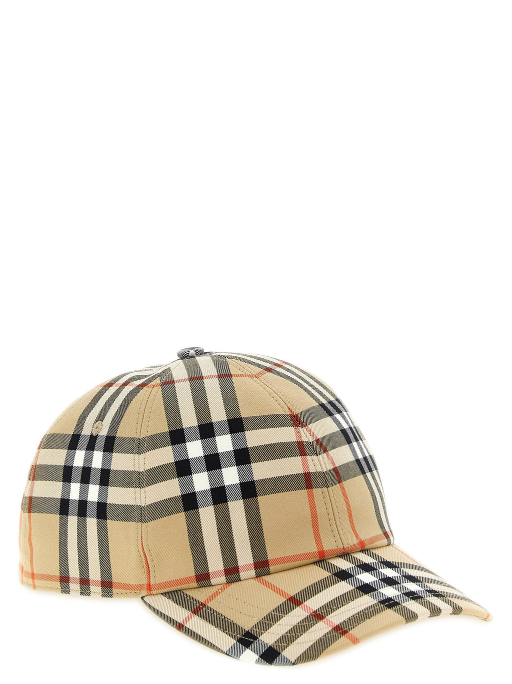 Burberry Beige Cotton Cap (Baseball Hat) Burberry