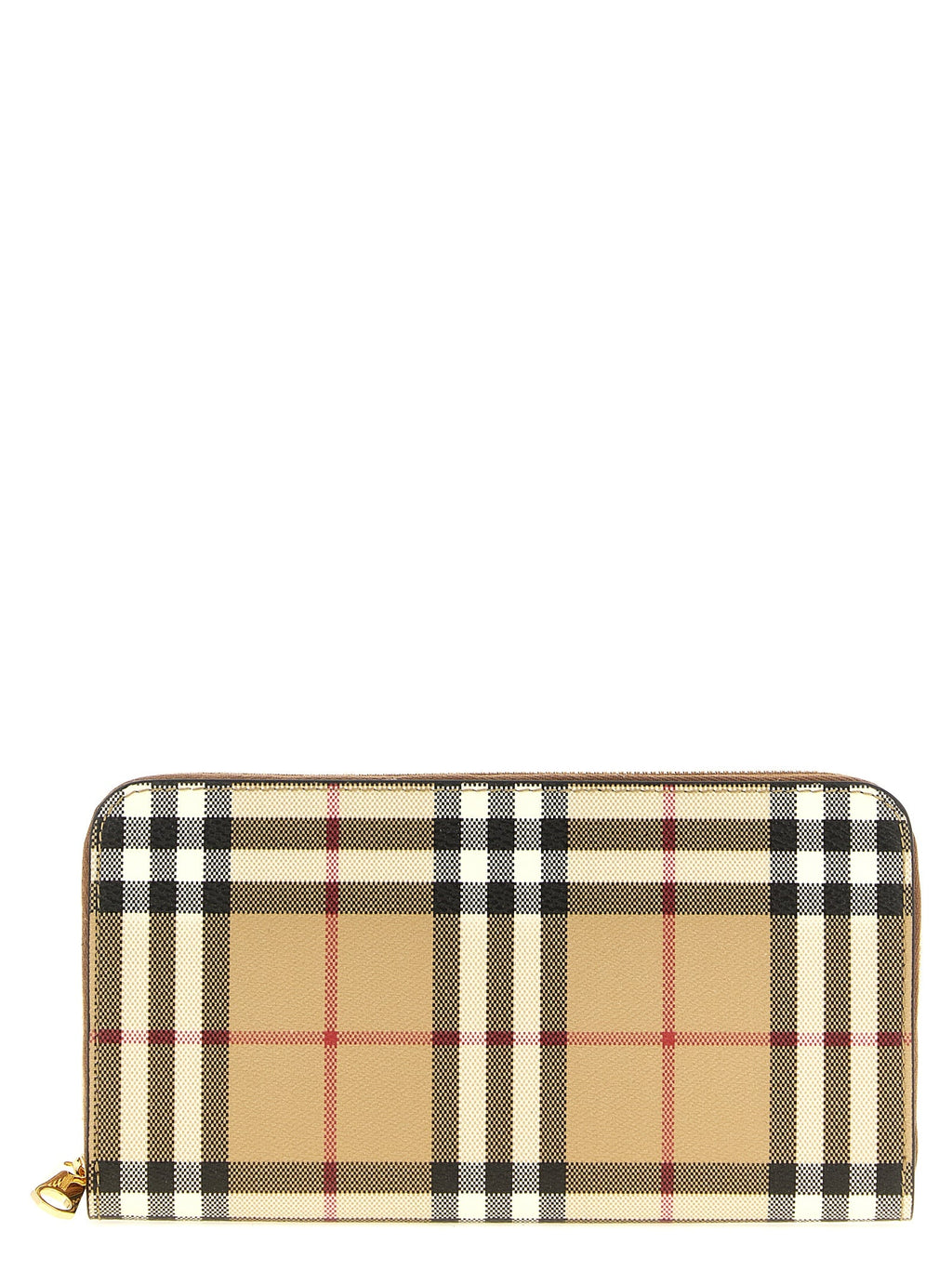Burberry Beige Polyethylene Cardholder Burberry