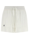 Polo Ralph Lauren White Organic Cotton Bermuda Shorts Polo Ralph Lauren
