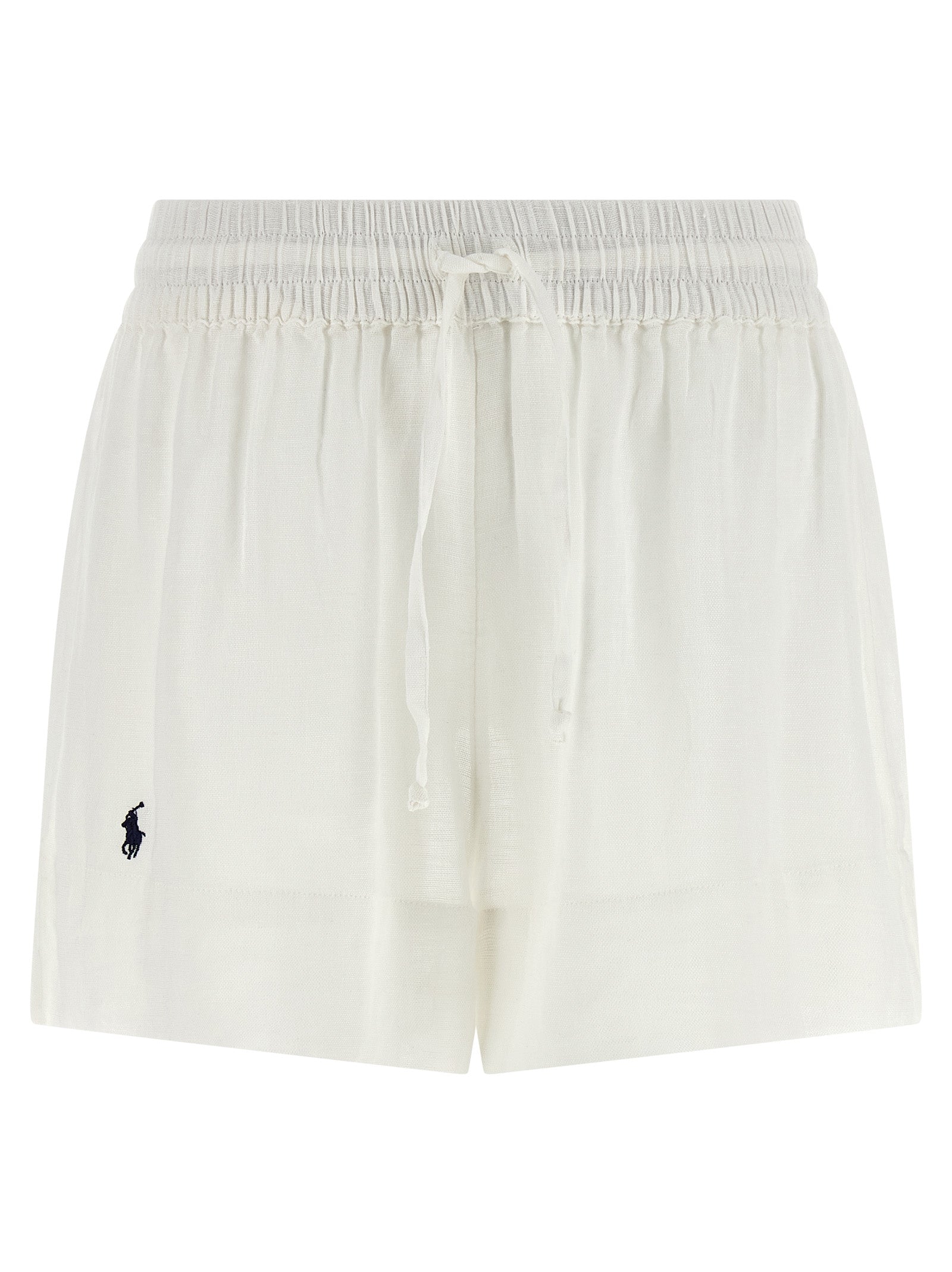 Polo Ralph Lauren White Organic Cotton Bermuda Shorts Polo Ralph Lauren