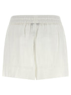 Polo Ralph Lauren White Organic Cotton Bermuda Shorts Polo Ralph Lauren