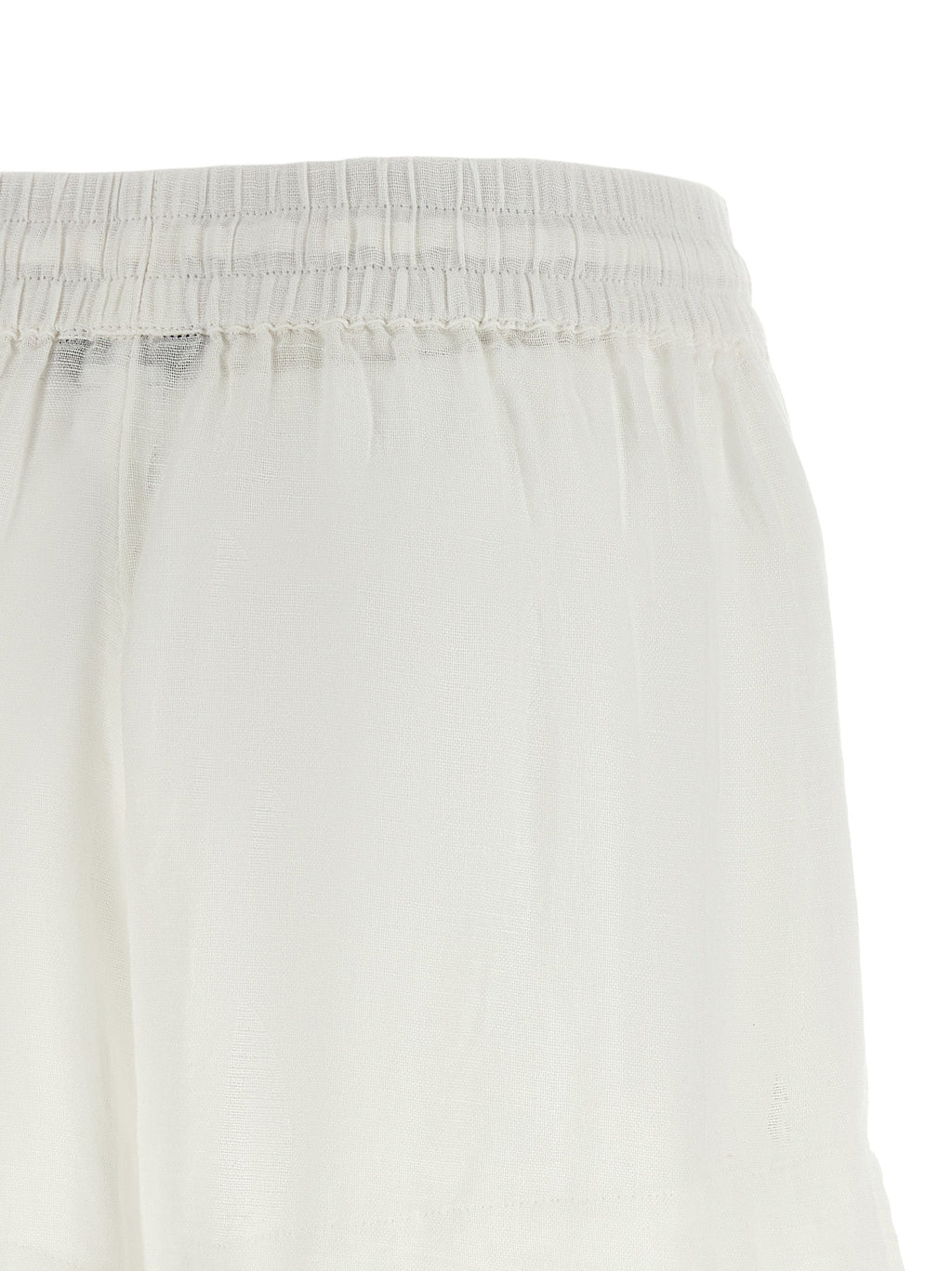 Polo Ralph Lauren White Organic Cotton Bermuda Shorts Polo Ralph Lauren