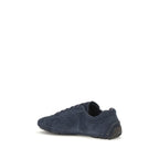 Prada Blue Calf Leather Bos Taurus Athletic Sneakers Prada