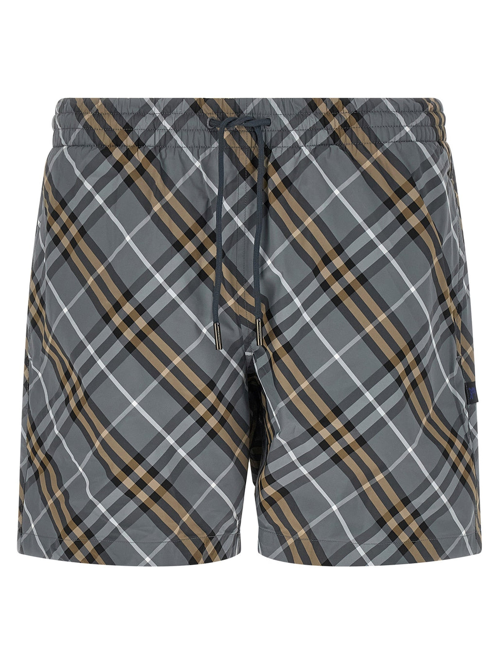 Burberry Blue Polyamide Bermuda Shorts Burberry