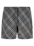 Burberry Blue Polyamide Bermuda Shorts Burberry