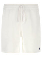 Polo Ralph Lauren White Cotton Bermuda Shorts Polo Ralph Lauren