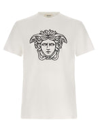 Versace Bicolor Cotton T-Shirt Versace