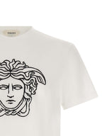 Versace Bicolor Cotton T-Shirt Versace