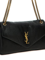 Saint Laurent Black Leather Shoulder Bag Saint Laurent
