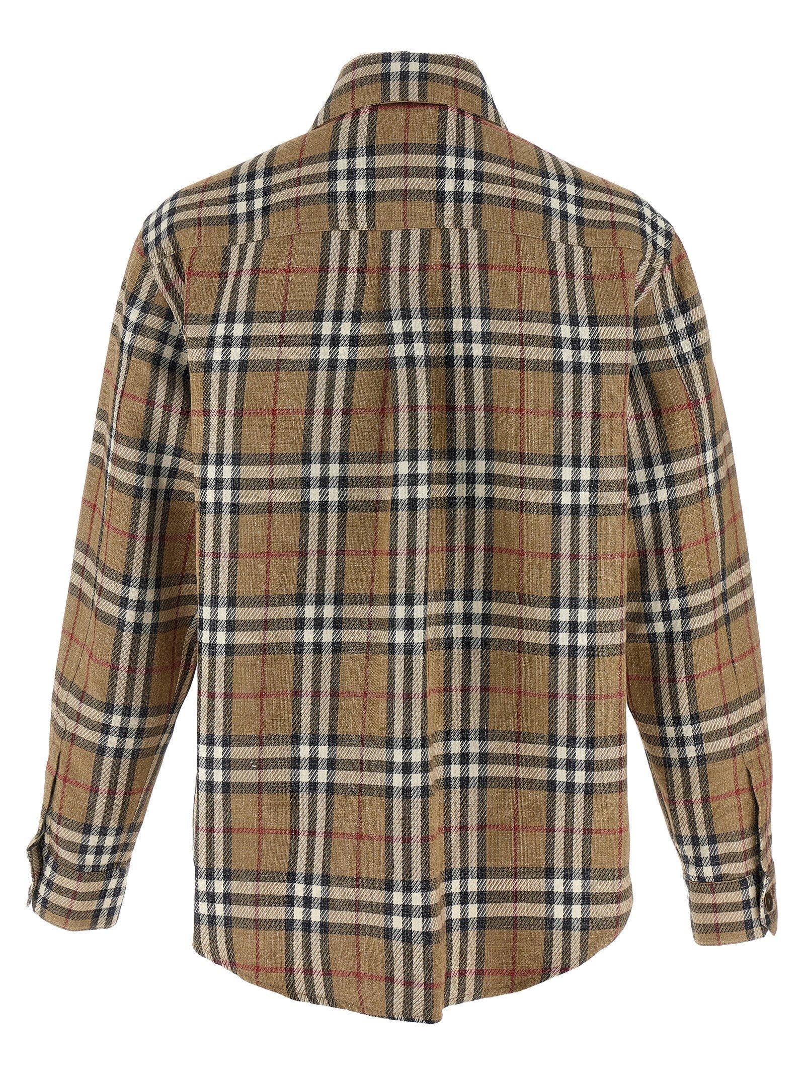 Burberry Brown Cotton Blouse Burberry