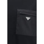 Prada Black Cotton T-Shirt Prada