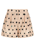Fendi Multicolor Silk Bermuda Shorts Fendi