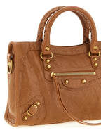 Balenciaga Brown Lamb Leather Handbag Balenciaga