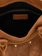 Balenciaga Brown Lamb Leather Handbag Balenciaga