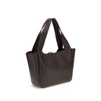 Saint Laurent Brown Calf Leather Bos Taurus Shoulder Bag Saint Laurent
