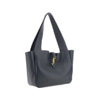 Saint Laurent Black Calf Leather Bos Taurus Shoulder Bag Saint Laurent