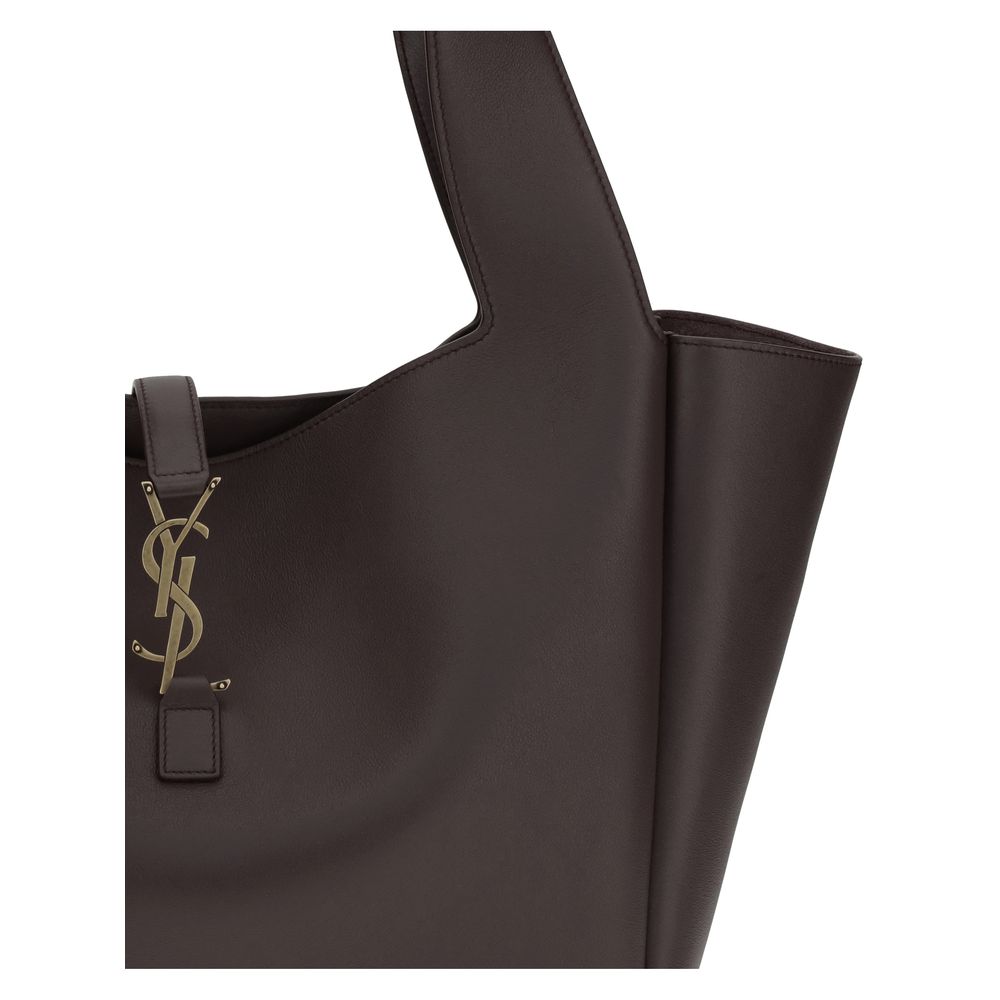 Saint Laurent Brown Calf Leather Bos Taurus Shoulder Bag Saint Laurent